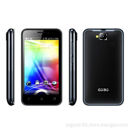 Smartphone, 4.3 Inches WVGA 480x800P High Resolution Touchscreen, Android 4.0 OS